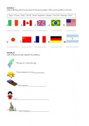 COUNTRIES AND FLAGS