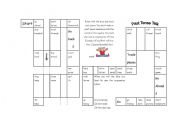 English Worksheet: PAST SIMPLE GAME BOARD