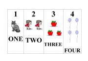 English Worksheet: NUMBERS