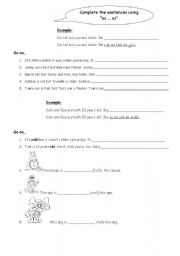 English Worksheet: Comparison as...as