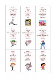 English Worksheet: WHO ARE YOU?