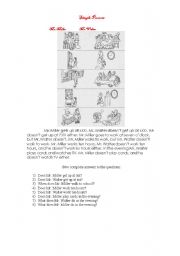 English Worksheet: Simple Present