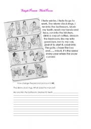 English Worksheet: Simple Present