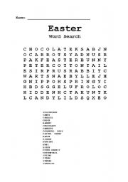 Easter wordsearch