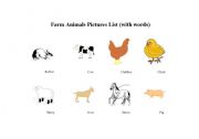 English Worksheet: animals vocabulary