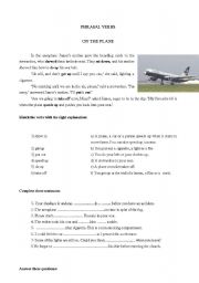 English Worksheet: Phrasal Verbs