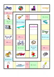 English Worksheet: Objects game
