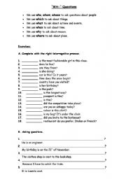 English Worksheet: 