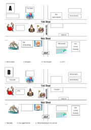 English Worksheet: Giving Directions