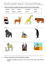 Animals and Countries