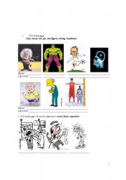 English Worksheet: Famous people change
