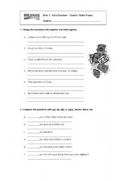 English Worksheet: Simple Past + Comparatives