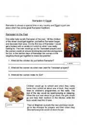 English Worksheet: Ramadan Booklet