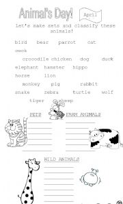 ANIMALS SETS