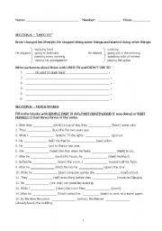 English Worksheet: MIKED GRAMMAR REVIEW