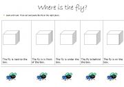 English Worksheet: Prepositions of place