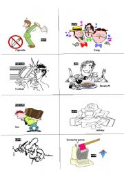 English Worksheet: likes and dislikes