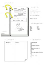 English Worksheet: Toms diary