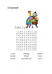 family wordsearch