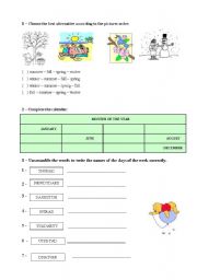 English Worksheet: TEST ON VOCABULARY