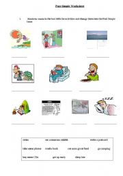 English Worksheet: Past Simple Worksheet