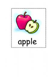 English Worksheet: Food flashcards