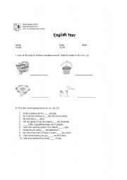 English worksheet: Dates