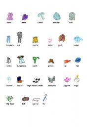 Clothes Vocabulary