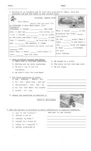 English Worksheet: Simple Past Practice