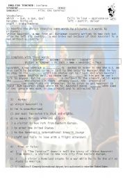 English Worksheet: The terminal