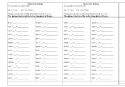 English Worksheet: Plural (Adding -es or -s)