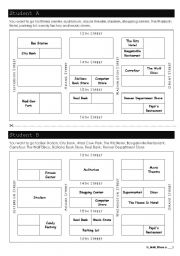 English Worksheet: Locating places