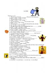 English Worksheet: Clothes