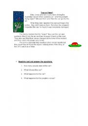 English Worksheet: UFO