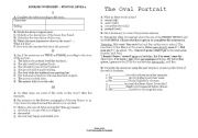 English Worksheet: Oval Portrait 