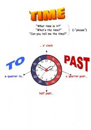 TIME CLOCK AND TIME PREPOSITIONS