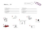English Worksheet: Prepositions