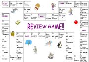English Worksheet: vocabulary review
