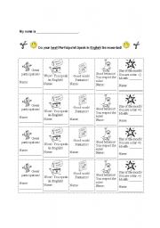 English Worksheet: Behavior Management Tickets to Cut