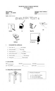 English Worksheet: Prepositions