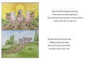 English Worksheet: there were three little pigs