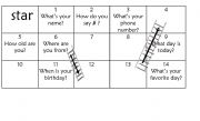 English worksheet: LADDER