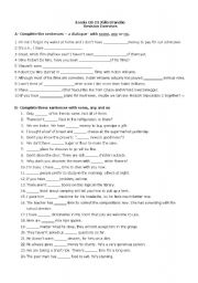 English Worksheet: revision exercises some any no present perfect countable and uncountable nouns