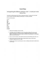 English Worksheet: Sound Bingo - Vowel + e