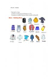 English Worksheet: shopping