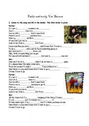 English Worksheet: Listening activity