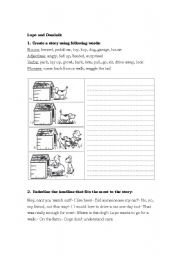 English worksheet: Lipo and Dominik