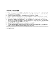 English Worksheet: Guess who or what