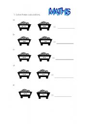 English Worksheet: Maths-Practice 1-100