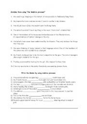 English Worksheet: Relative Clause